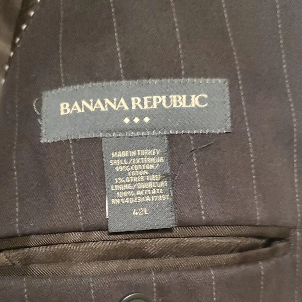 Banana Republic Charcoal Suede Men's Blazer